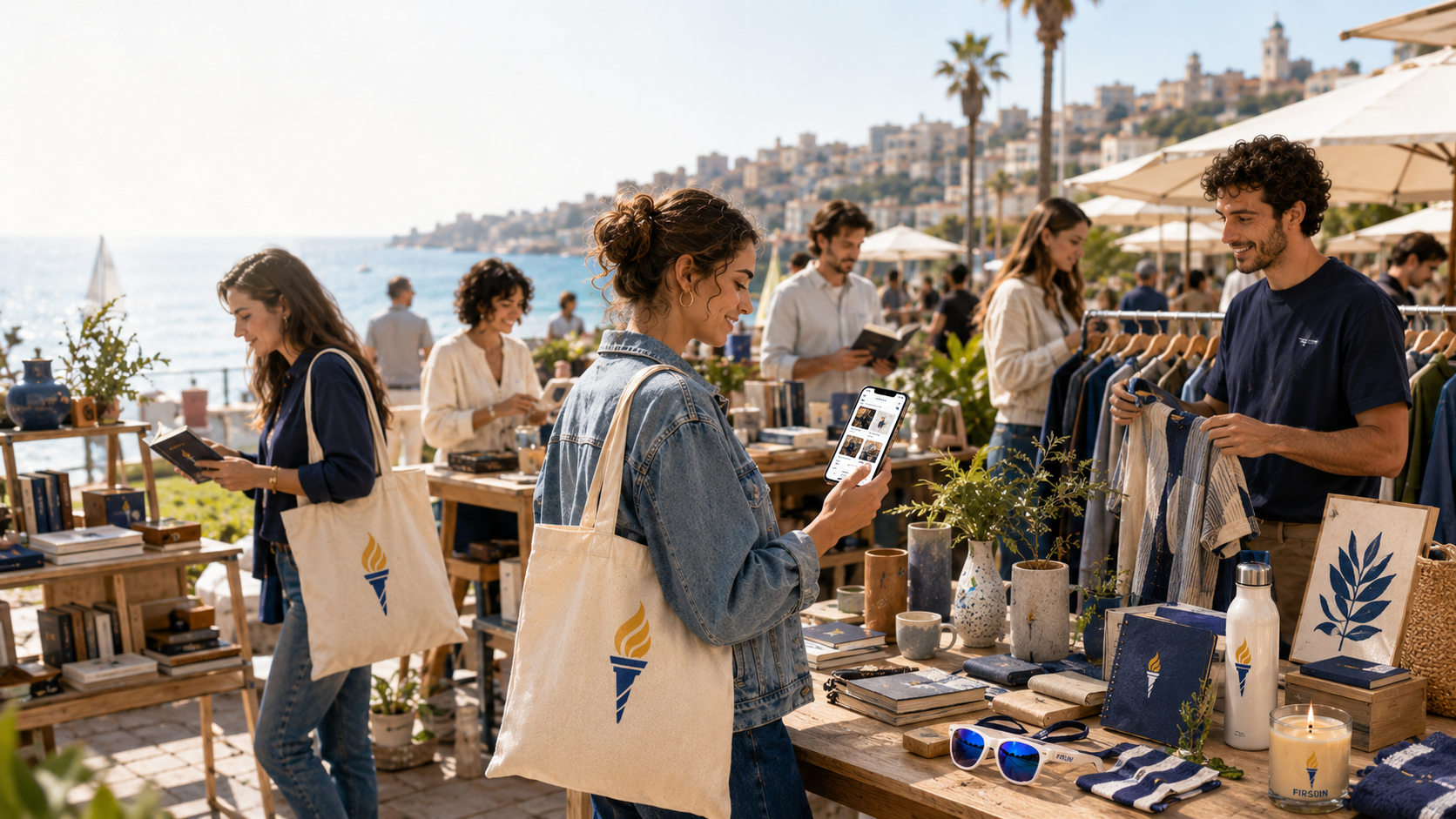 Firgun community marketplace with second-hand products and branded essentials